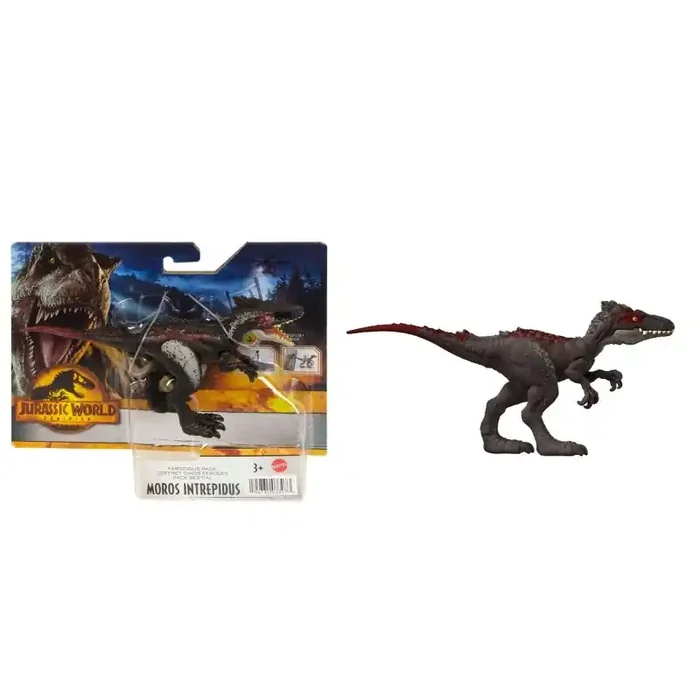 Jurassic World Dominion Moros Intrepidus Mattel edad +3 años HDX29
