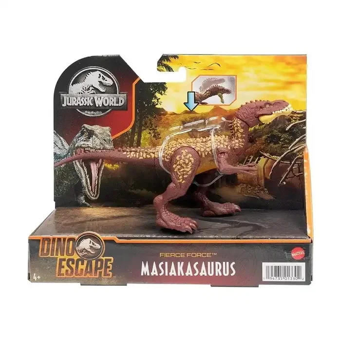 Jurassic World Fuerza Feroz Masiakasaurus ROJO Dino Escape Dinosaurio articulado Mattel HCL85