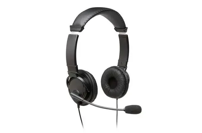 Kensington Auriculares HiFi USB con Microfono – Sonido Estereo – Gran Comodidad – Supresion de Ruido – Cable USB de 1.82m