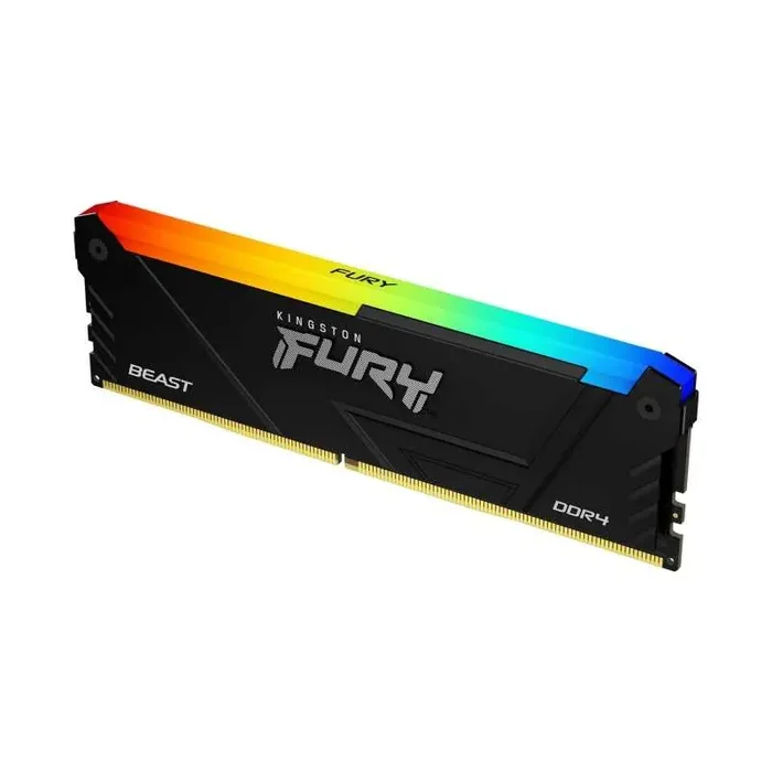 Kingston Fury Beast RGB Memoria RAM DDR4 3200MHz 16GB CL16 – Iluminacion RGB