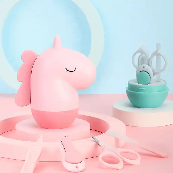 Kit cuidado bebé caja unicornio