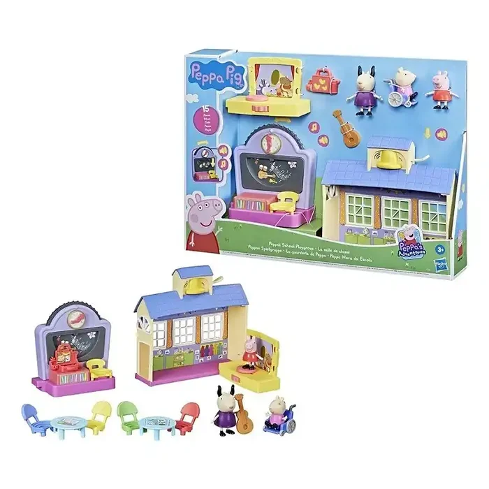 La guardería de Peppa de Las Aventuras de Peppa de Peppa Pig, con Palabras y Sonidos, edad +3 años Hasbro F2166