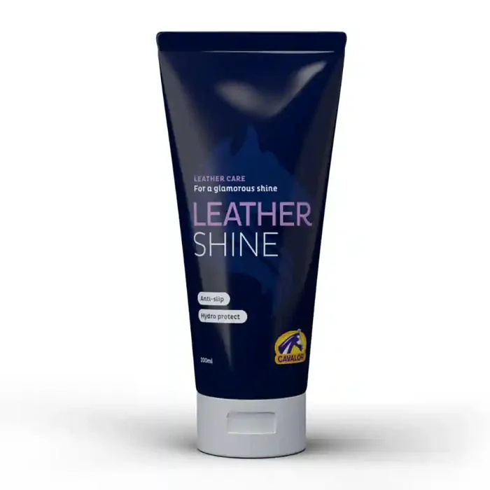 Leather Shine Cavalor 200 ml Fórmula única para el cuidado del cuero. Nutre y mantiene el cuero flexible y da brillo sin hacerlo