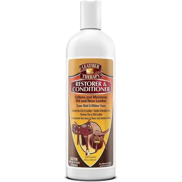 Leather Threrapy Restorer & Conditioner Absorbine 473 ml Suaviza y mantén tu equipo de cuero como el primer día