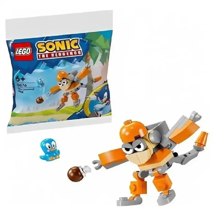 LEGO 30676 SONIC Kiki y el Ataque de los Cocos edad +6 años 46 piezas