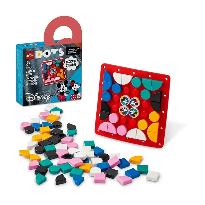 LEGO 41963 Mickey Mouse y Minnie Mouse Parche para Coser – Tienda juguetes