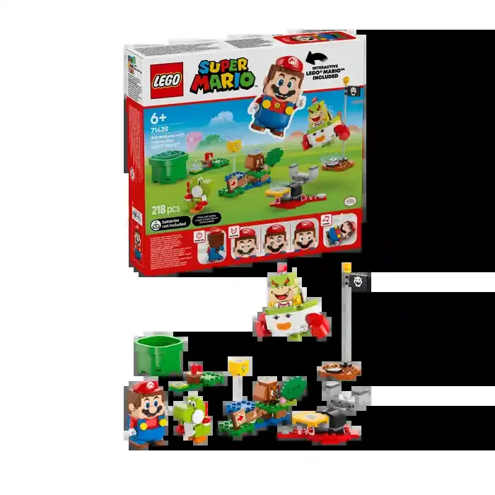 LEGO 71439 Aventuras interactivas con® Mario Super Mario contiene 218 piezas – edad 6+ años.