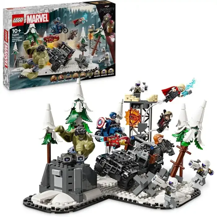 LEGO 76291 Vengadores Reunidos Era de Ultrón edad 10+ años – contiene 613 piezas – Tienda juguetes LEGO