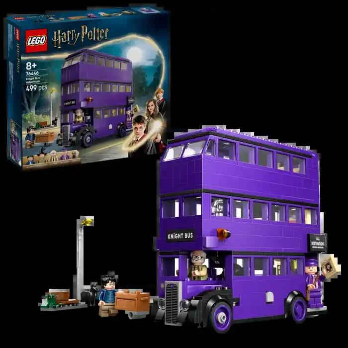 LEGO 76446 Aventura en el Autobús Noctámbulo Harry Potter contiene 499 piezas – edad 8+ años.