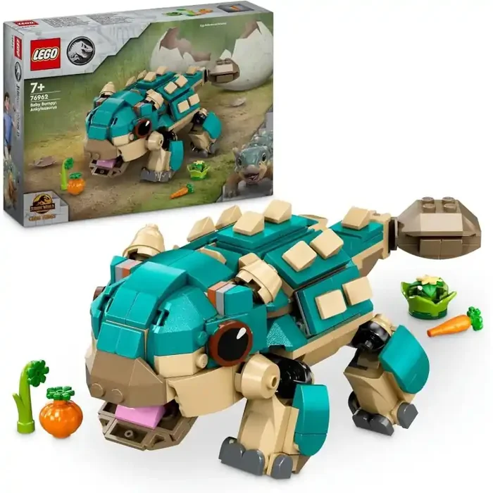 LEGO 76962 Bumpy Bebé Ankylosaurus edad 7+ años – contiene 358 piezas – Tienda juguetes LEGO
