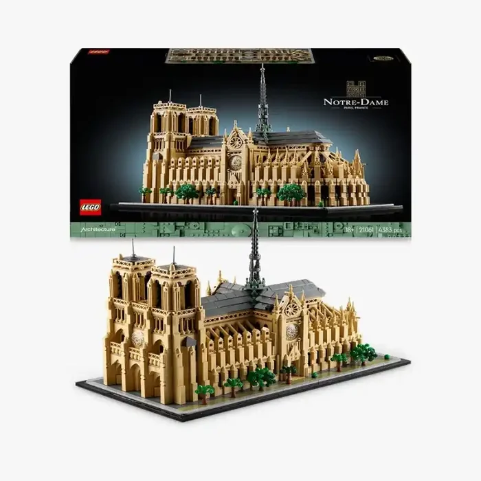 LEGO Architecture 21061 Notre Dame de París edad a partir de 18+ años – bloques de construcción juguetes