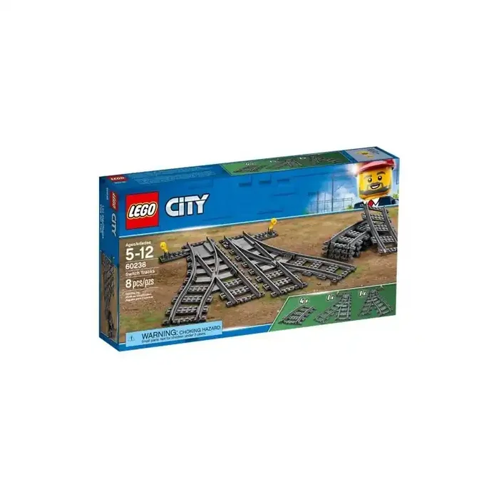LEGO City Trains 60238 Cambios de Agujas – Envío Urgente