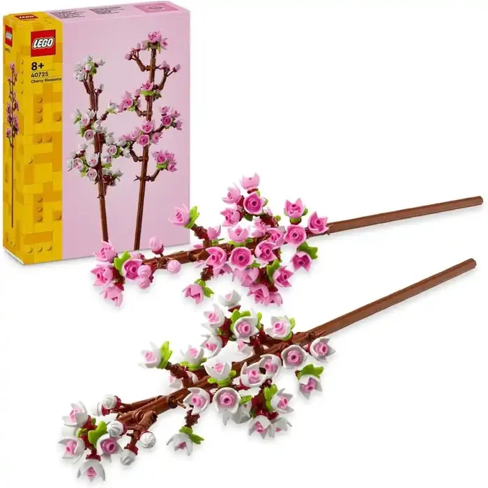 LEGO Creator Flores de Cerezo, Flores Artificiales de Decoración 40725 +8 años