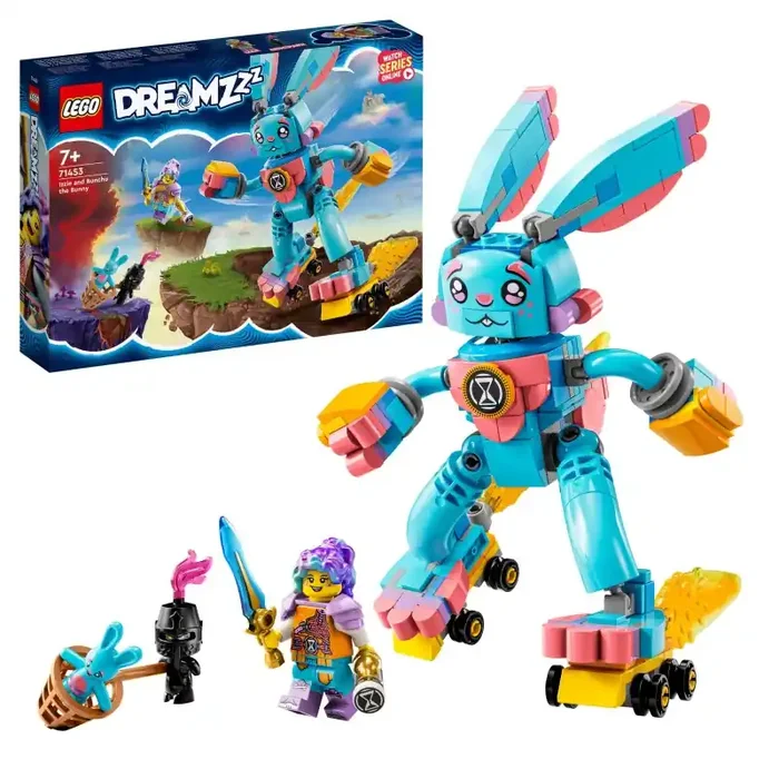 LEGO DREAMZzz 23L71453 Izzie y el Conejo Bunchu edad apartir de 7+ numero de piezas 259
