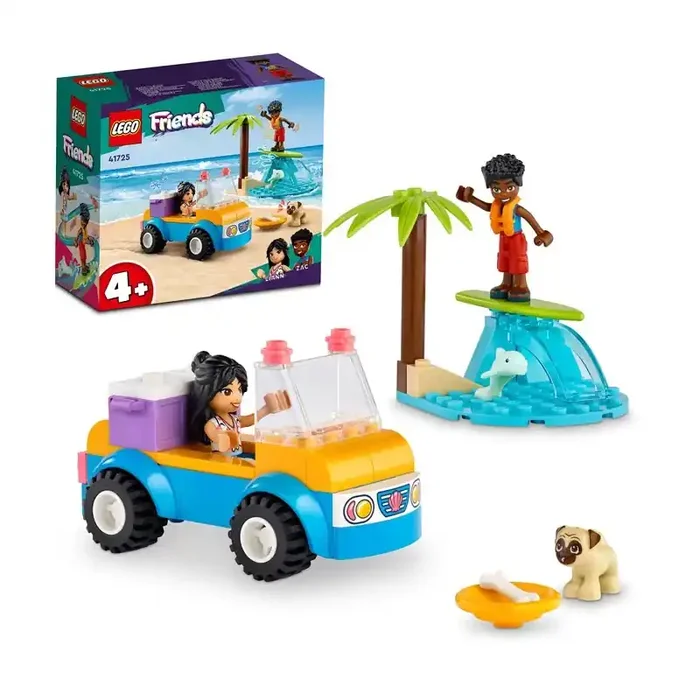 LEGO Friends Divertido Buggy Playero 41725 – Edad a partir de 4+ años, contiene 61 piezas.