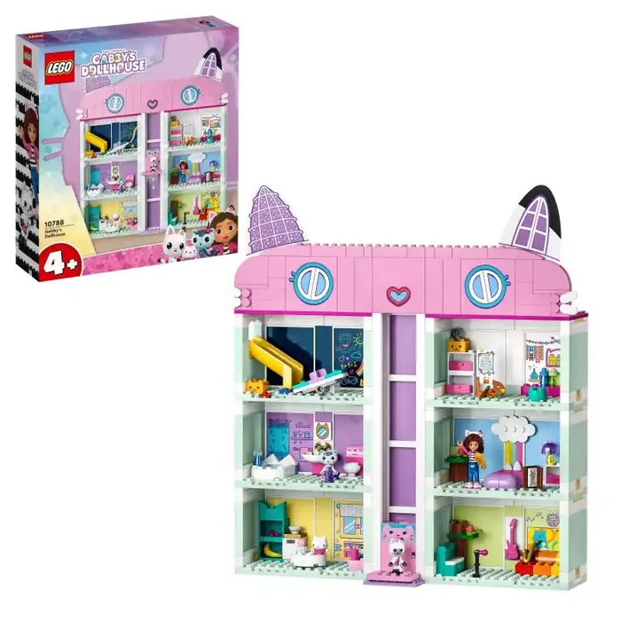 LEGO Gabby Casa de muñecas 23L10788 La Casa de Muñecas de Gabby edad apartir de 4+ numero de piezas 498