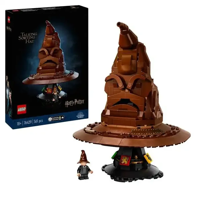 LEGO Harry Potter 76429 Sombrero Seleccionador Parlante contine 561 piezas – edad apartir de 18+ años – Tienda de juguetes