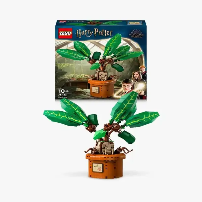 LEGO Harry Potter 76433 Mandrágora edad a partir de 10+ años – bloques de construcción juguetes
