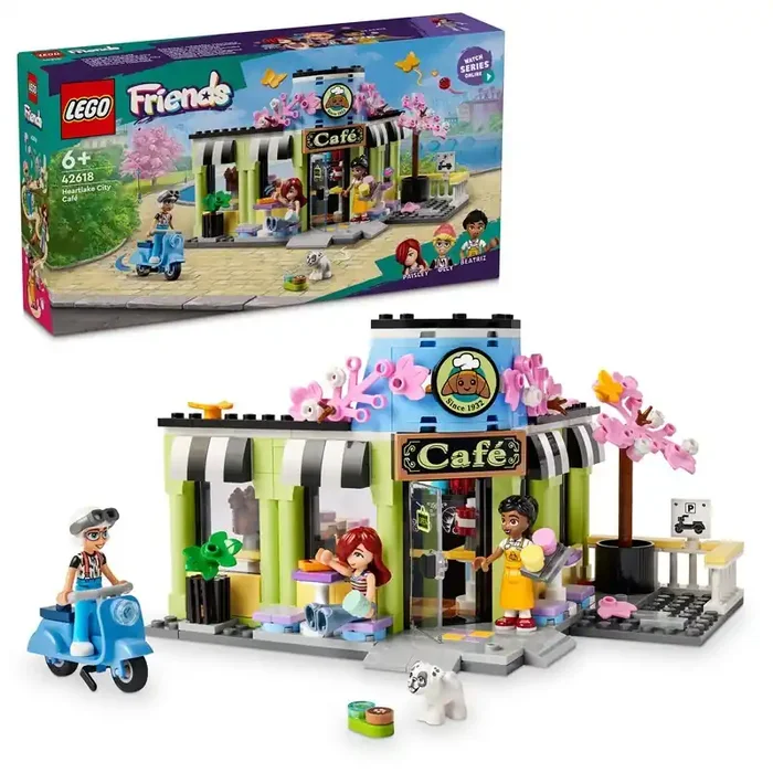 LEGO LEGO Friends 42618 Cafetería de Heartlake City contiene 426 piezas – edad apartir de 6+ años