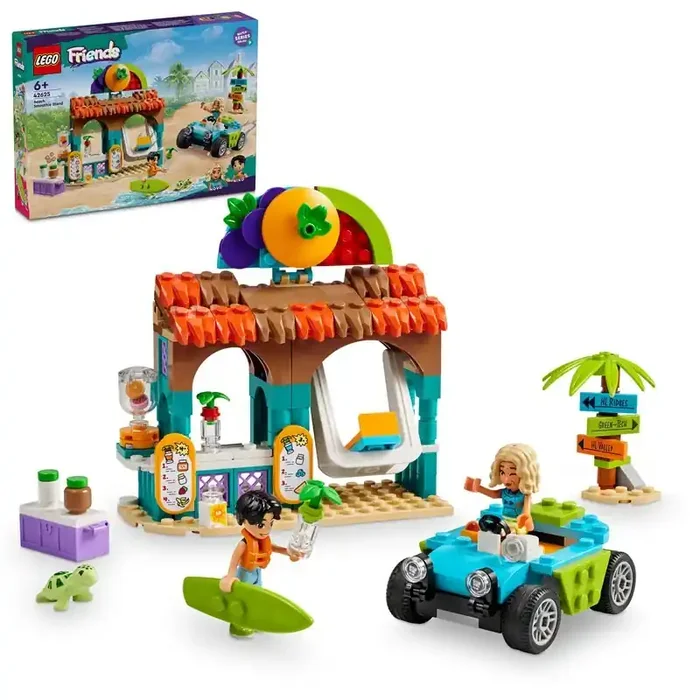 LEGO LEGO Friends 42625 Puesto de Batidos de la Playa contiene 213 piezas – edad apartir de 6+ años