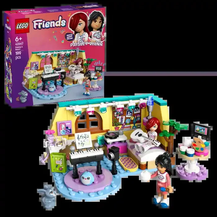 LEGO LEGO Friends 42647 Habitación de Paisley contiene 199 piezas – edad 6+ años