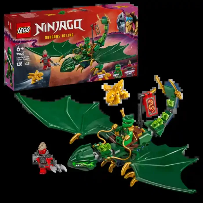 LEGO NINJAGO Dragón Verde del Bosque de Lloyd 71829 – Tienda de juguetes de la marca LEGO