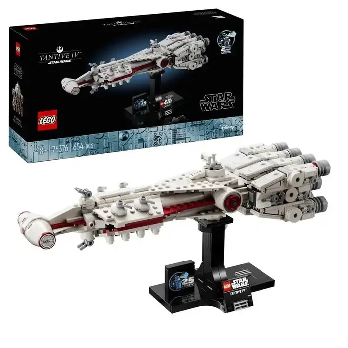 LEGO Star Wars 75376 Tantive IV contine 654 piezas – edad apartir de 18+ años – Tienda de juguetes