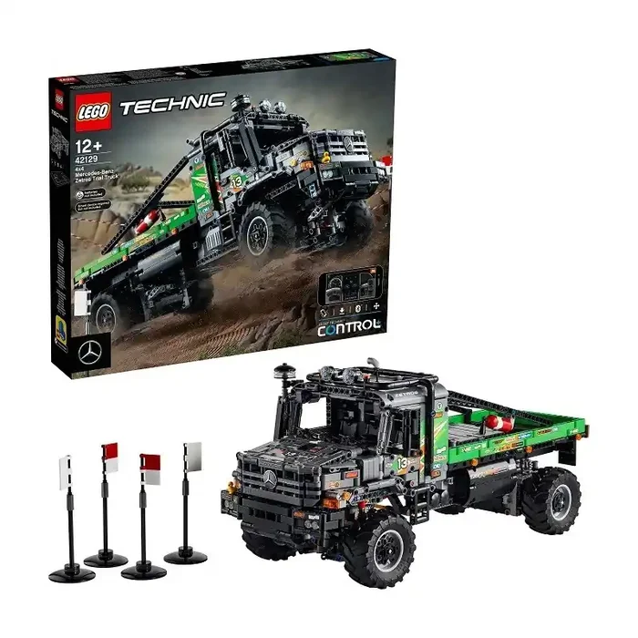 Lego Technic 42129 Camión de Trial 4×4 Mercedes-Benz Zetros Controlado por App Edad 12+ años