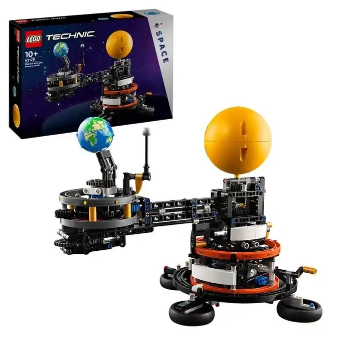 LEGO Technic 42179 Planeta Tierra y Luna en Órbita contine 526 piezas – edad apartir de 10+ años – Tienda de juguetes