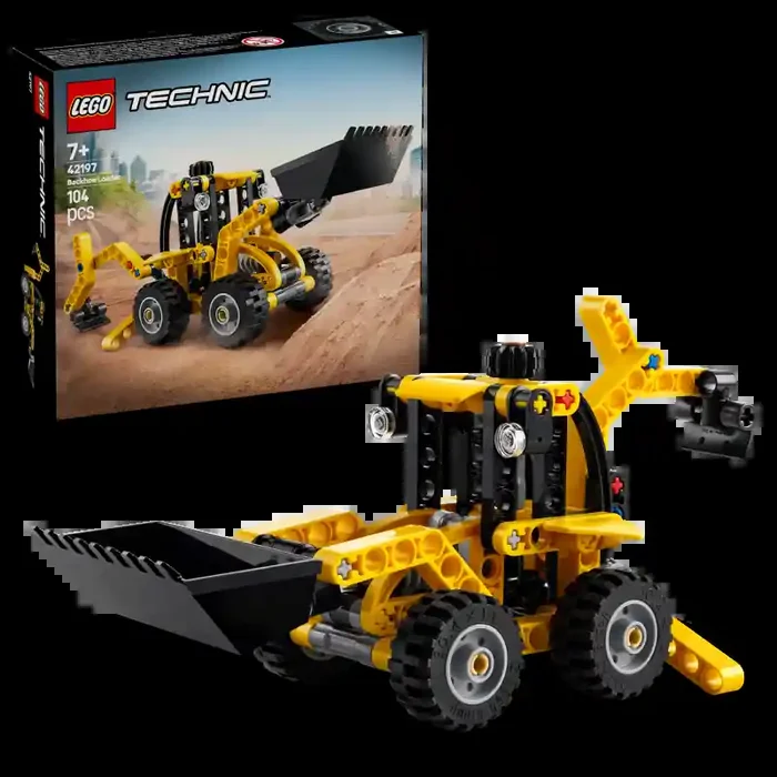 LEGO Technic 42197 Pala Mixta contiene 104 piezas – edad 7+ años