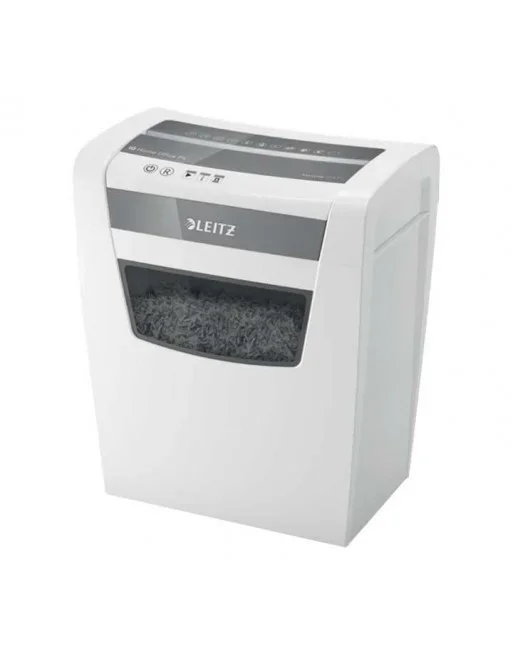 LEITZ DESTRUCTORA IQ HOME OFFICE – 10 HOJAS MANUAL – PARTICULAS SEGURIDAD P-4 – 6 MINUTOS – 23 LITROS – 80090000