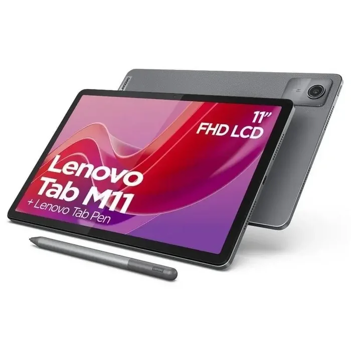 Lenovo Tab M11 Tablet 11″ WUXGA + Pen Stylus – 128GB – RAM 4GB – Camara Trasera 8mp – WiFI, Bluetooth 5.1 – Color Gris