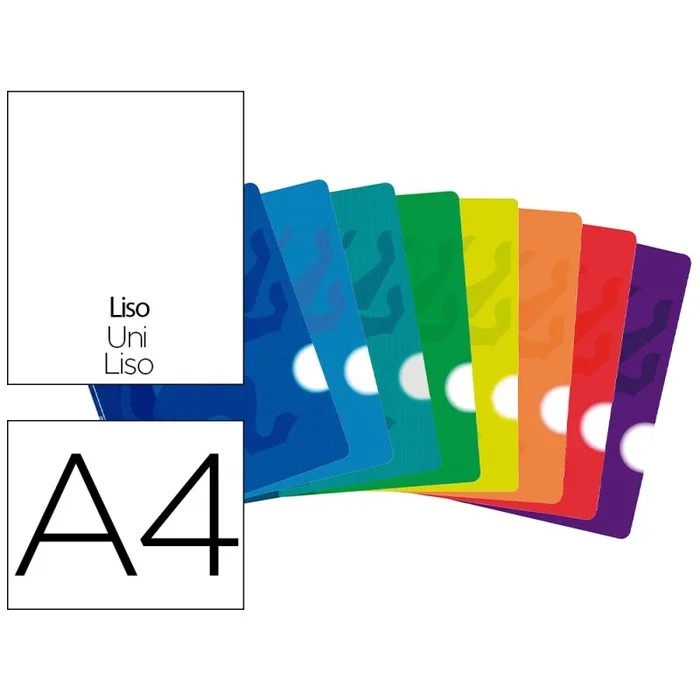 Libreta escolar oxford tapa flexible optik paper openflex 48 hojas din a4 liso colores surtidos