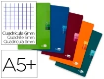 Libreta Liderpapel Scriptus A5 48 Hojas 90gr Cuadro 6mm Con Margen 52164