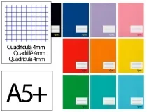 Libreta Liderpapel smart A5 plus 32 hojas 75gr cuadro 4mm con margen 172614