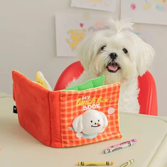 Libro olfativo interactivo para perros