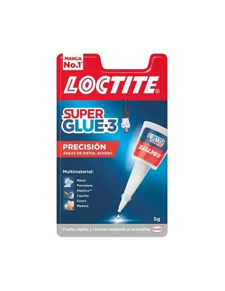 Loctite Precision Pegamento Universal Instantaneo – 5gr – Maxima Resistencia – Union Instantanea – 2640076/2712223/2644833
