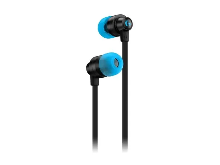 Logitech G333 Auriculares Gaming con Microfono – Adaptador USB-C – Multiplataforma – Altavoces Dinamicos – Jack 3.5mm – Color Negro/Azul