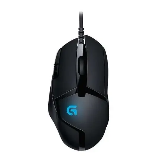 Logitech G402 Hyperion Fury Raton USB 4000dpi – 7 Botones Programables – Iluminacion LED – Uso Diestro – Color Negro