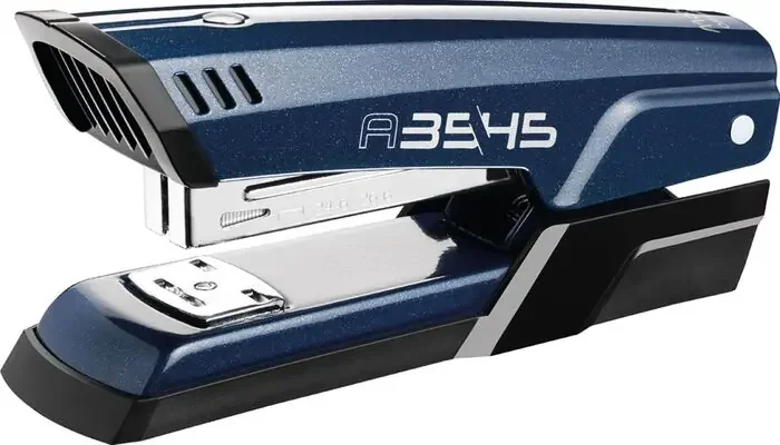 Maped Half Strip A-3545 Grapadora Metalica de Sobremesa – Hasta 25 Hojas a la Vez – Admite Grapas 24/6 y 26/6 – Grapado Abierto y Cerrado – Color Azul