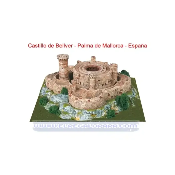Maqueta Castell de Bellver Palma de Mallorca