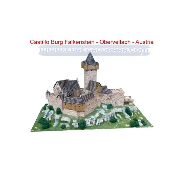 Maqueta Castillo Burg Falkenstein Obervellach – Austria – Aedes Ars 1001