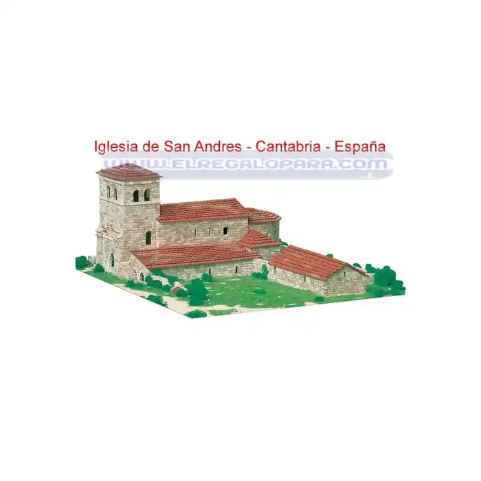 Maqueta Iglesia San Andrés de Argomilla