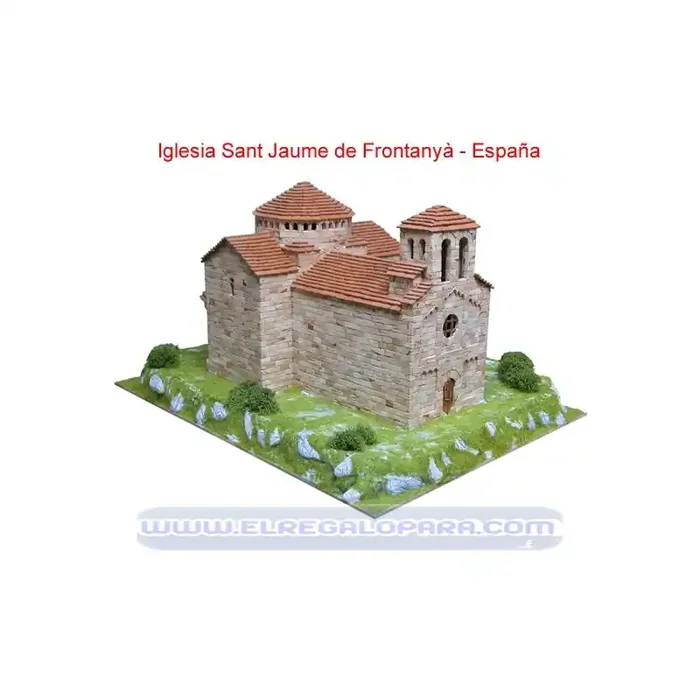 Maqueta Iglesia Sant Jaume de Frontanyà