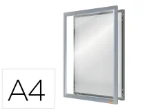 Marco porta anuncios Nobo impression pro Din A4 marco de clip aluminio 1915578