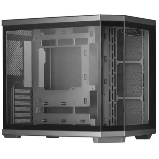 Mars Gaming CUSTOM MC-3TCORE Caja Gaming – Triple Cristal Templado – Soporte 10 Ventiladores – Placas Base Conector Inverso – USB-C y Filtros Antipolvo Magneticos – Color Negro
