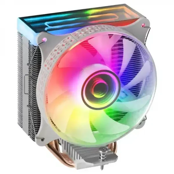 Mars Gaming MCPU-VR Disipador ARGB – Soporta CPUs hasta 180W – Doble Espejo Infinito – Amplia Compatibilidad Intel/AMD – Control Iluminacion ARGB – Color Varios