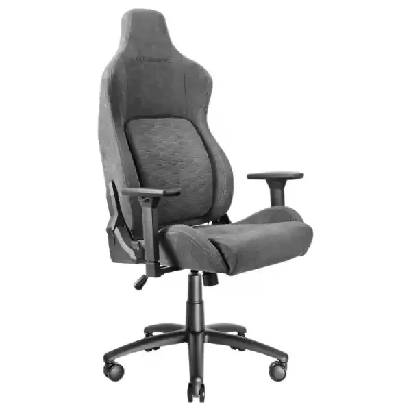 Mars Gaming MGC-ULTRA Silla Gaming Premium – Respaldo ERGOFIT – Reclinacion 160º – Apoyabrazos 3D – Base Acero Reforzado – Relleno Multicapa – Cojin Cervical Soft-Touch – Color Gris