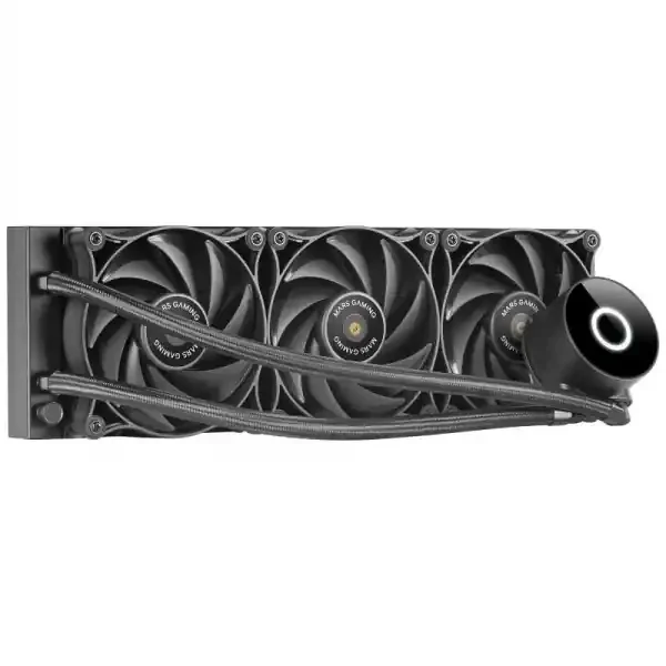 Mars Gaming ML-PRO360 Kit de Refrigeracion Liquida – Disipacion 600W TDP – Bomba OPTI-CHAMBER – Iluminacion Blanca – Ventiladores FDB – Compatibilidad Universal – Color Negro