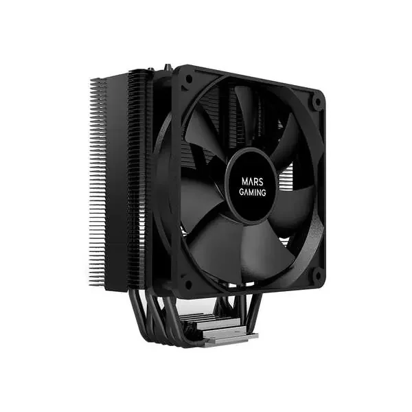 Mars Gaming Ventilador CPU 120mm con Disipador – Hasta 200W – Velocidad Max. 1600rpm – 6 Heatpipes
